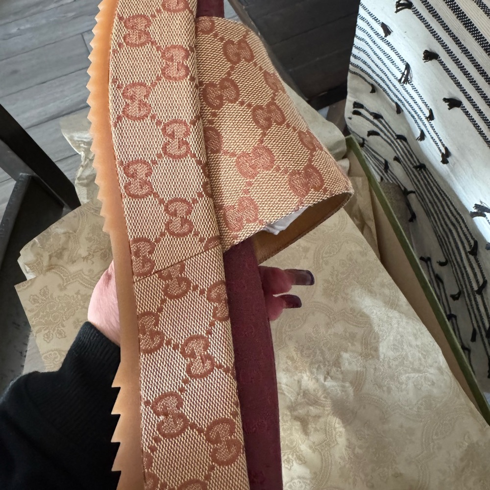 Authentic Gucci sandal beige ruggine Size 38 Brand New - Picture 5 of 8